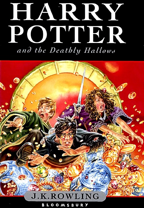 [중고] Harry Potter and the Deathly Hallows : Book 7 (Hardcover, 영국판, Children‘s Edition)