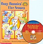 [중고] Busy Bunnies‘ Five Senses (Paperback + CD 1장)