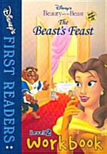 Disneys First Readers Level 2 Workbook : Beasts Feast - Beauty and the Beast (Paperback + CD 1장)