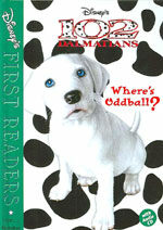 Disney's First Readers Level 1 : Where's Oddball - 102 Dalmatians (Hardcover + CD 1장)