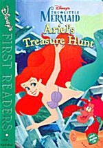[중고] Disney‘s First Readers Level 1 : Ariel‘s Treasure Hunt - The Little Mermaid (Hardcover + CD 1장)