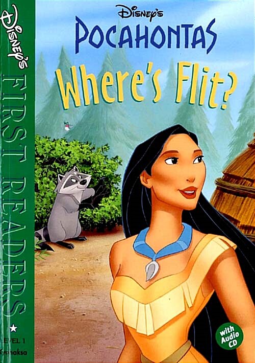 Disneys First Readers Level 1 : Wheres Flit? - Pocahontas (Hardcover + CD 1장)