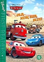 [중고] Disney‘s First Readers Level 1 : Old, New, Red, Blue! - Cars (Hardcover + CD 1장)