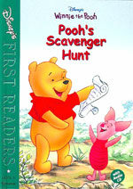 Disney's First Readers Level 1 : Pooh's Scavenger Hunt - Winnie the Pooh (Hardcover + CD 1장)