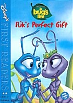 [중고] Disney‘s First Readers Level 2 : Flik‘s Perfect Gift - A Bug’s Life (Hardcover + CD 1장)