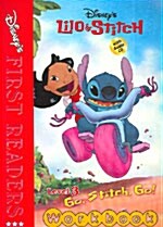 Disneys First Readers Level 3 Workbook : Go, Stitch, Go! -  Lilo and Stitch (Paperback + CD 1장)