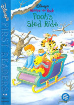 Disney's First Readers Level 2 : Pooh's Sled Ride - Winnie the Pooh (Hardcover + CD 1장)