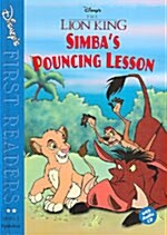 Disneys First Readers Level 2 : Simbas Pouncing Lesson - The Lion King (Hardcover + CD 1장)