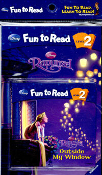 Disney Fun to Read Set 2-17 : Outside My Window (라푼젤) (Paperback + Workbook + Audio CD)