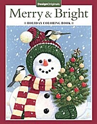 Merry & Bright Holiday Coloring Book (Paperback)