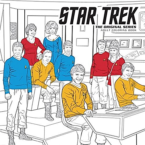 Star Trek: The Original Series Adult Coloring Book (Paperback)