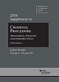 Criminal Procedure 2016 (Paperback, New, Supplement)