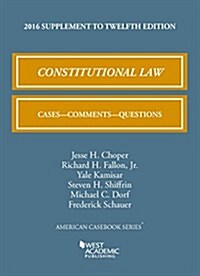 Constitutional Law 2016 (Paperback, New)