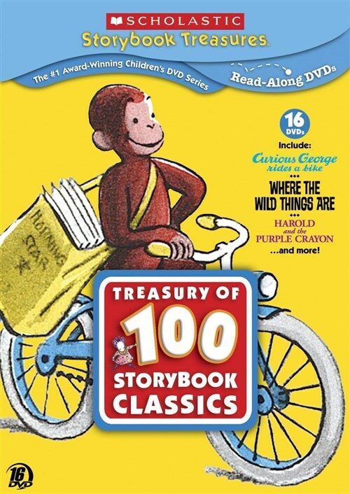 [중고] 스콜라스틱 100 Story Collection : Read Along DVD 박스세트 (DVD 16장 + 한글활용가이드 2권 + 워드북 1권)