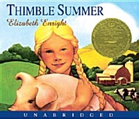 [중고] Thimble Summer: Audio Book (Unabridged, Audio CD 4장)