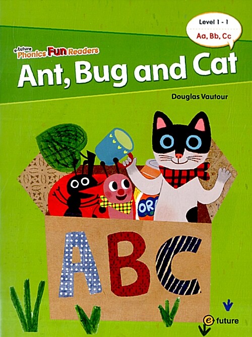 [중고] Phonics Fun Readers 1-1 : Ant, Bug and Cat (Paperback + CD 1장) (Paperback + QR 코드)
