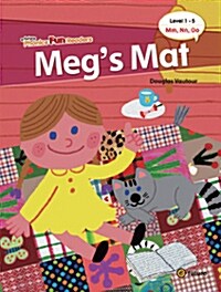 [중고] Phonics Fun Readers 1-5 : Meg‘s Mat (Paperback + CD 1장) (Paperback + QR 코드)