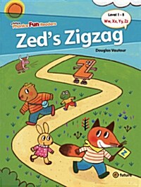 [중고] Phonics Fun Readers 1-8 : Zed‘s Zigzag (Paperback + QR 코드)