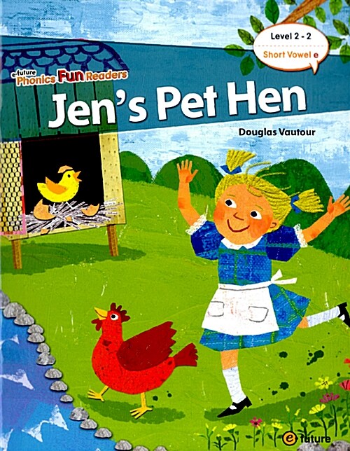 [중고] Phonics Fun Readers 2-2 : Jens Pet Hen (Paperback + CD 1장) (Paperback + QR 코드)