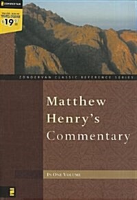 Matthew Henrys Commentary Super Saver (Hardcover)