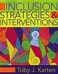 Inclusion Strategies & Interventions (Paperback)