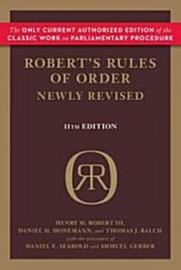 Roberts Rules of Order (Paperback, 11, Revised)