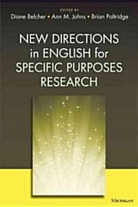 New Directions in English for Specific Purposes Research (Paperback)