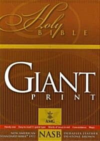 Giant Print Handy-Size Bible-NASB (Imitation Leather)