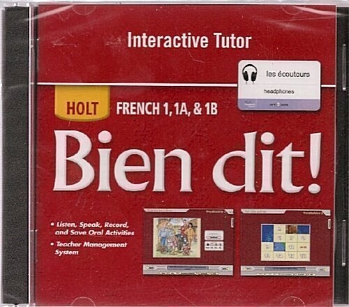 Bien Dit!: Interactive DVD Tutor Level 1a/1b/1 (Audio CD)