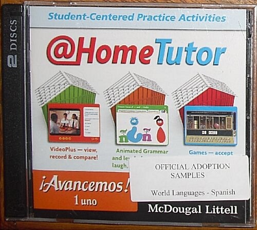 Avancemos Level 1, Grades 9-12 at Home Tutor (CD-ROM)