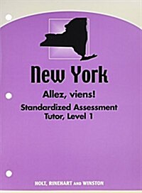 Allez, Viens Level 1, Grade 6 New York Standardized Assessment Tutor (Paperback)