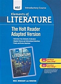Elements of Literature, Grade 6 the Holt Reader (Paperback)