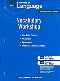 Elements of Language, Grade 6 Vocabulary Workshop (Paperback)