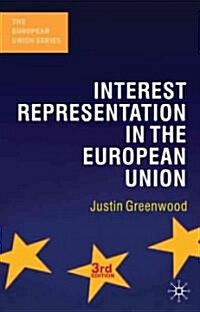 Interest Representation in the European Union (Paperback, 3 Rev ed)