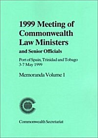 1999 Meeting of Commonwealth Law Ministers and Senior Officials (Paperback)