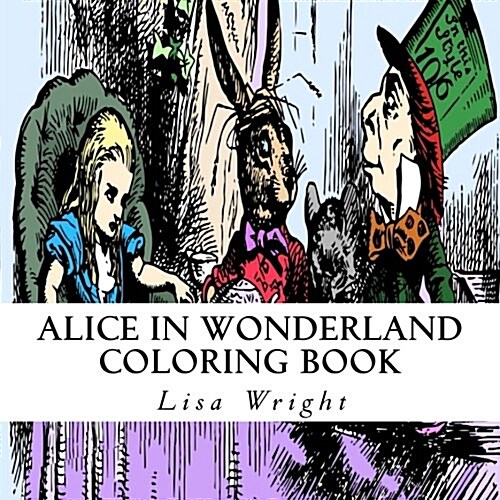 Alice in Wonderland Coloring Book (Paperback, CLR, Large Print)