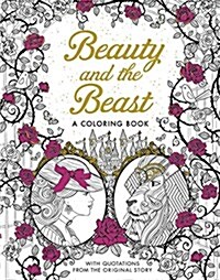 Beauty and the Beast: A Coloring Book (Paperback)
