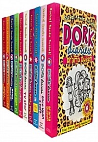 [중고] Dork Diaries x 10 Title Slipcase Set : Dork Diaries / Party Time / How to Dork Your Diary / Pop Star / Dear Dork / TV Star / Skating Sensation /  (Paperback, Export/Airside)