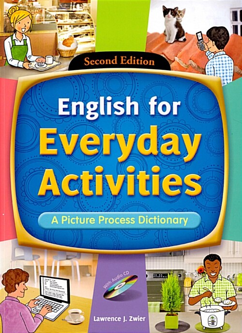 [중고] English for Everyday Activities : A Picture Process Dictionary (Paperback + QR 코드) (2nd Edition)