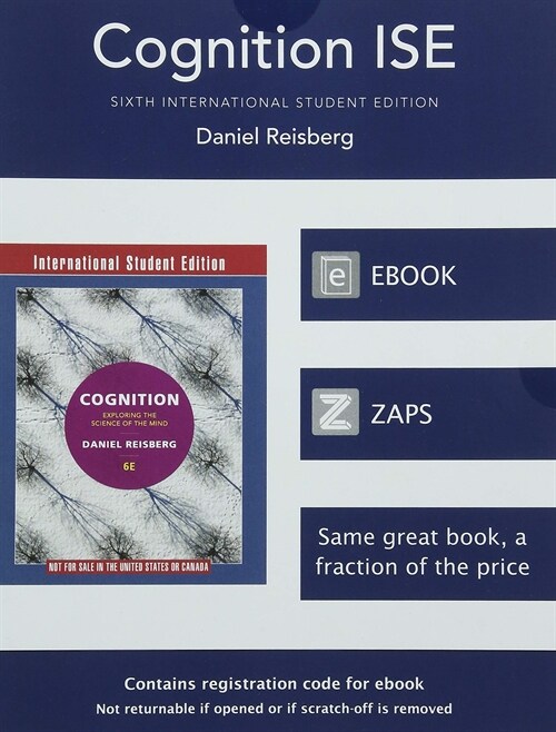 COGNITION SIXTH INTERNATIONAL EDITION (Paperback)