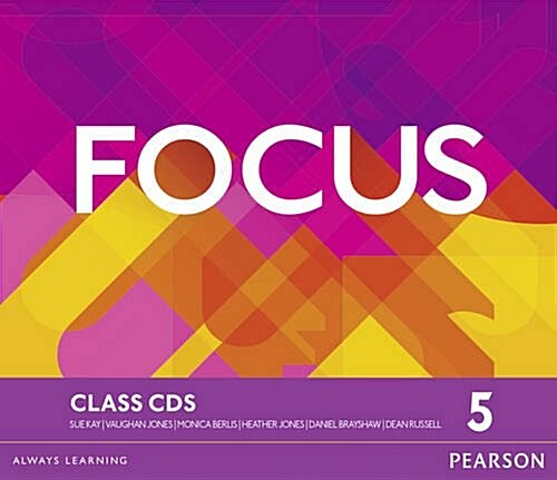 Focus BrE 5 Class CDs (Audio)