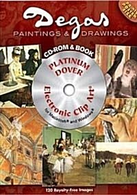 120 Degas Paintings and Drawings [With DVD] (Paperback)