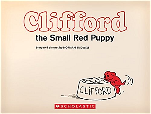 [중고] Clifford the Small Red Puppy: Vintage Hardcover Edition (Hardcover)