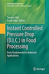 Instant Controlled Pressure Drop (D.I.C.) in Food Processing: From Fundamental to Industrial Applications (Paperback, Softcover Repri)