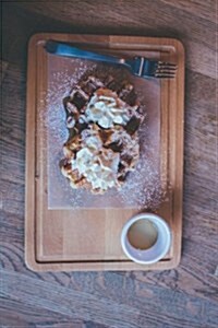 Coffee and Waffles for Breakfast, for the Love of Food: Blank 150 Page Lined Journal for Your Thoughts, Ideas, and Inspiration (Paperback)