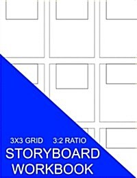Storyboard Workbook: 3x3 Grid 3:2 Ratio (Paperback)