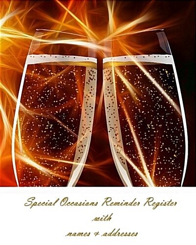 Special Occasions Reminder Register with Names & Addresses (Paperback)