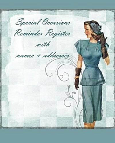 Special Occasions Reminder Register with Names & Addresses (Paperback)