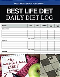 Best Life Diet Daily Diet Log (Paperback)