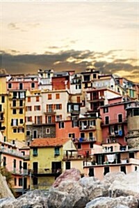 The Beautiful Homes of Cinque Terre, for the Love of Italy: Blank 150 Page Lined Journal for Your Thoughts, Ideas, and Inspiration (Paperback)